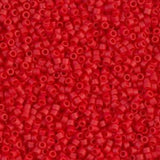 Matte Opaque Red Miyuki Delica 11/0 DB0753