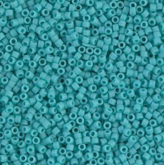 Matte Opaque Turquoise Green Miyuki Delica 11/0 DB0759