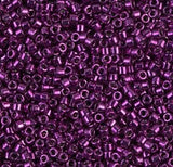 DB0462 11/0 Galvanized Dark Mauve Miyuki Delica