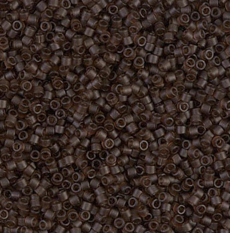 DB0769 11/0 Matte Transparent Root Beer Miyuki Delica