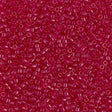 Dyed Semi-Frosted Transparent Scarlet Miyuki Delica 11/0 DB0775