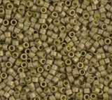 DB0371 11/0 Matte Opaque Golden Olive Luster Miyuki Delica