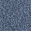 Matte Metallic Steel Blue Luster Miyuki Delica DB0376 11/0