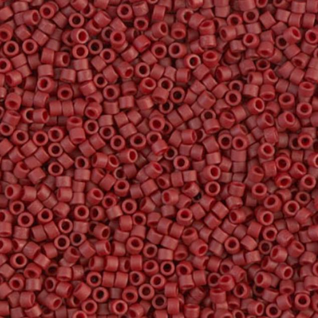 Matte Metallic Brick Bed Miyuki Delica DB0378 11/0