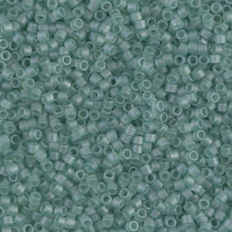 Matte Sea Glass Green Luster Miyuki Delica DB0385 11/0