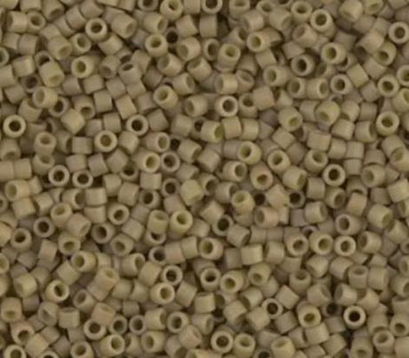 DB0390 11/0 Matte Opaque Green Tea Luster Miyuki Delica