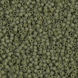Matte Opaque Olive Luster Miyuki Delica DB0391 11/0 