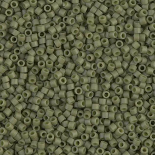 Matte Opaque Olive Luster Miyuki Delica DB0391 11/0 