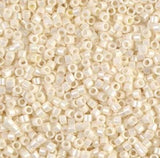 DB0203 11/0 Cream Ceylon Miyuki Delica