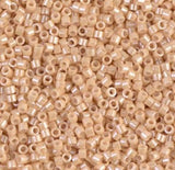 DB0205 11/0 Lt Carmel Ceylon Miyuki Delica