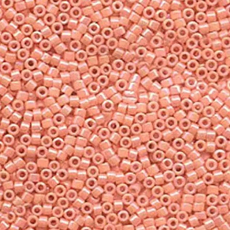DB0207 11/0 Opaque Tea Rose Luster Miyuki Delica