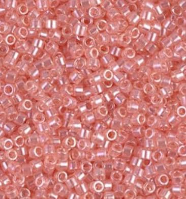 DB0106-1 11/0 Pink Shell Luster Miyuki Delica