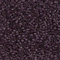 Dyed Semi-Frosted Trnsprnt Dk Smoke Amethyst Miyuki Delica 11/0 DB0784