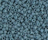 DB0788 11/0 Dyed Semi-Frosted Transparent Dark Teal Miyuki Delica