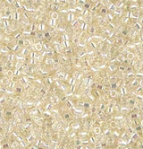 DB0109 11/0 Crystal Ivory Gold Luster Miyuki Delica