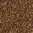 Dark Topaz Gold Luster Miyuki Delica DB0115 11/0