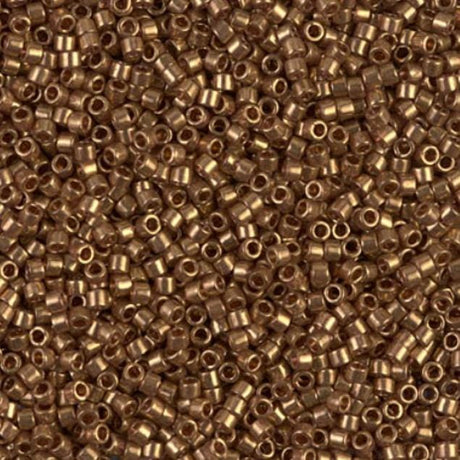 Dark Topaz Gold Luster Miyuki Delica DB0115 11/0
