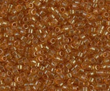 DB0119 11/0 Transparent Honey Luster Miyuki Delica