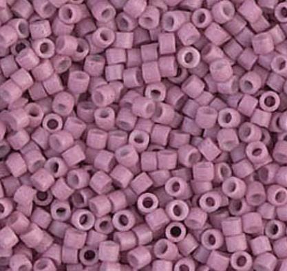 DB0800 11/0 Dyed Semi-Frosted Opaque Antique Rose Miyuki Delica
