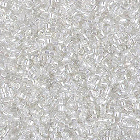  Pearl Lined Crystal AB Miyuki Delica 11/0 DB1671
