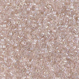 Pearl Lined Transparent Blush AB Miyuki Delica 11/0 DB1674