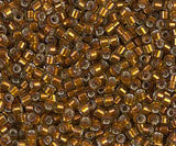 DB1682 11/0 Silver Lined Glazed Dark Honey Miyuki Delica