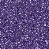 Sparking Purple Lined Crystal Miyuki Delica 11/0 DB0906