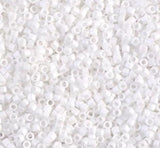 DB0351 11/0 Matte White Miyuki Delica