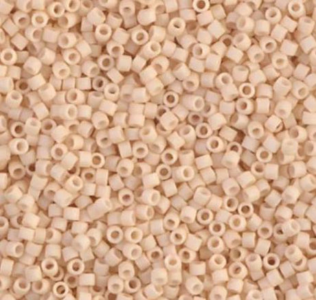 DB0353 11/0 Matte Opaque Antique Beige Miyuki Delica