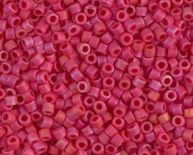 DB0362 11/0 Matte Opaque Red Luster Miyuki Delica