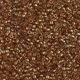 Apricot Topaz Gold Luster Miyuki Delica 11/0 DB0121 