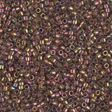 Cinnamon Rainbow Gold Luster Miyuki Delica 11/0 DB0126