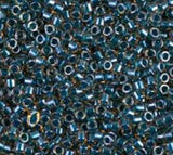 DB0921 11/0 Sparking Blue Lined Topaz Miyuki Delica