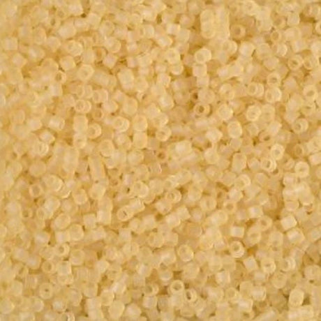 Matte Transparent Light Straw Miyuki Delica 11/0 DB1272