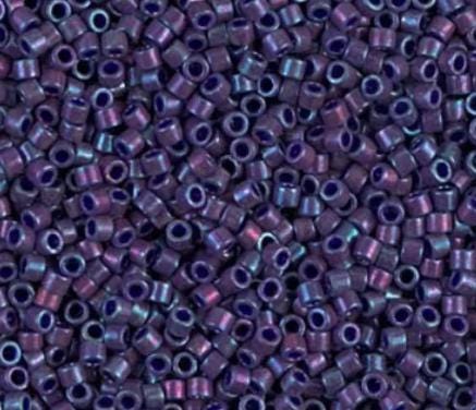 DB0135 11/0 Opaque Eggplant Luster Miyuki Delica