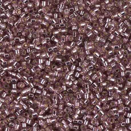 Silver Lined Smoky Amethyst Miyuki Delica 11/0 DB0146