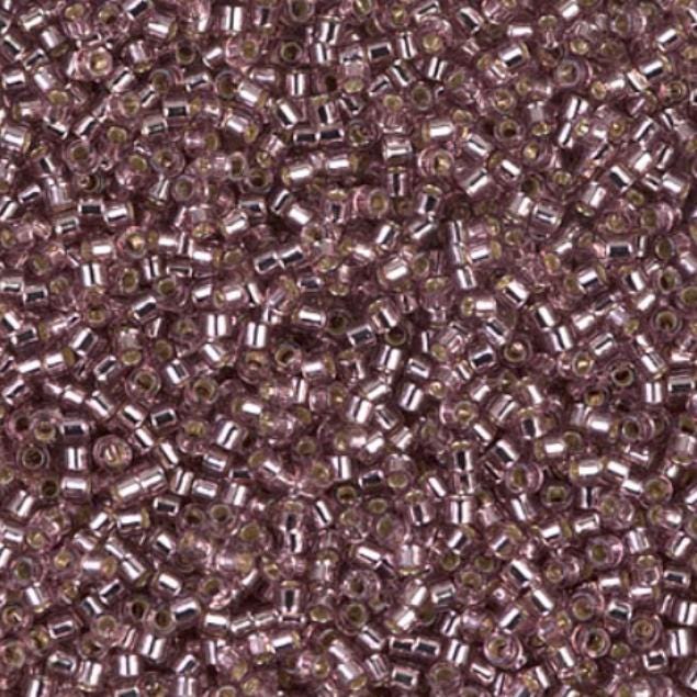 Silver Lined Smoky Amethyst Miyuki Delica 11/0 DB0146