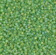Matte Transparent Lime AB Miyuki Delica 11/0 DB1281