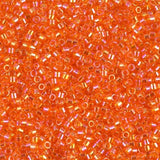 Transparent Orange AB Miyuki Delica 11/0 DB0151