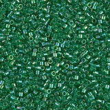 Transparent Green AB Miyuki Delica 11/0 DB0152