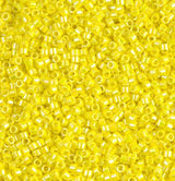 Opaque Yellow AB Miyuki Delica  11/0 DB0160 
