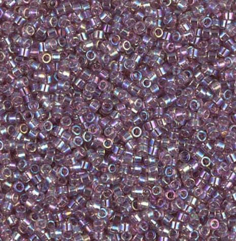 DB0173 11/0 Transparent Smoky Amethyst AB Miyuki Delica
