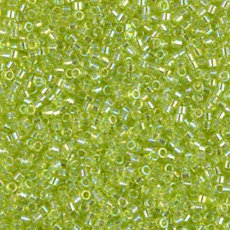 Transparent Chartreuse AB Miyuki Delica 11/0 DB0174