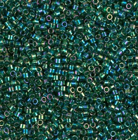 Transparent Emerald AB Miyuki Delica 11/0 DB0175