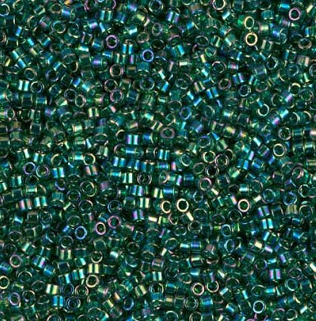Transparent Emerald AB Miyuki Delica 11/0 DB0175