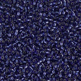 DB0183 11/0 Silver Lined Royal Blue Miyuki Delica