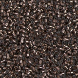 Silver Lined Dark Taupe Miyuki Delica 11/0 DB0184