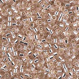 DB1203 11/0 Silver Lined Pink Mist Miyuki Delica