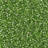 Silver Lined Lime Miyuki Delica 11/0 DB1206