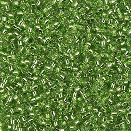 Silver Lined Lime Miyuki Delica 11/0 DB1206